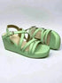 Pure Pastel Green Wedges - cunei
